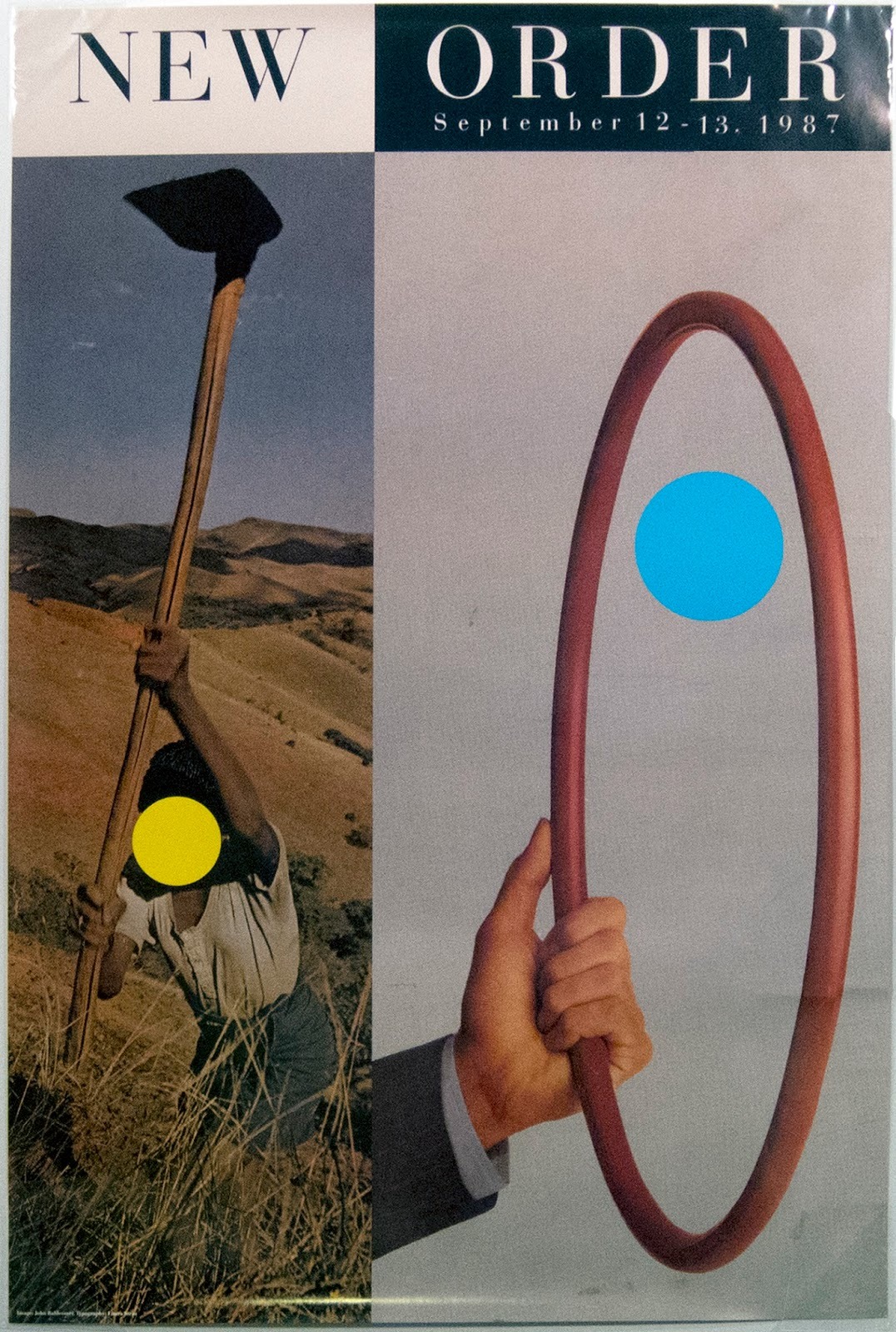 Poster feito por Baldessari