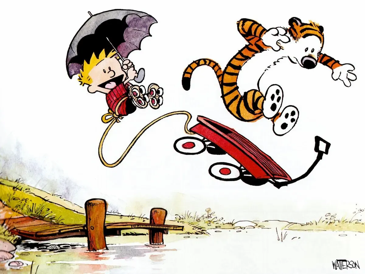 calvin and Hobbes